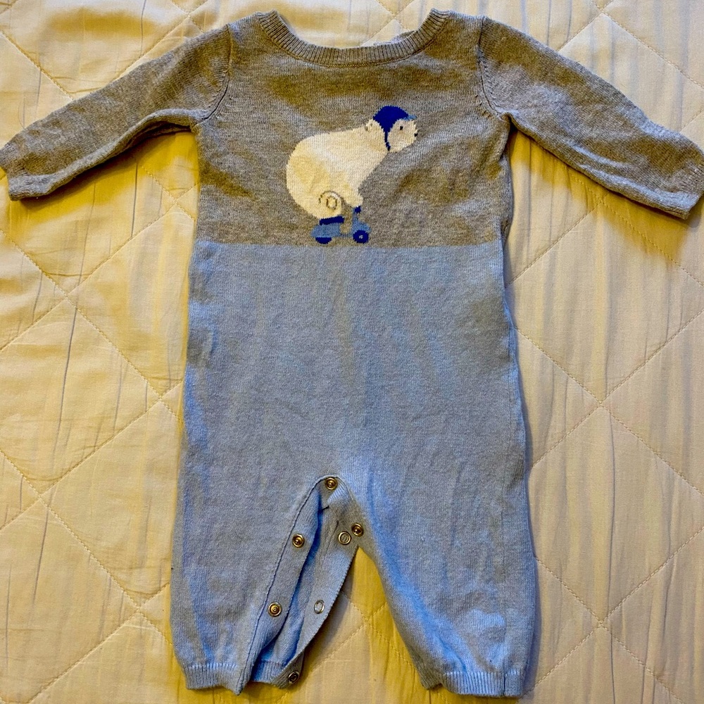 Adorable Jacadi Cotton Cashmere Baby Outfit